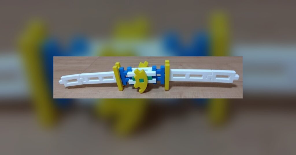 ニューブロックで作った剣⑯