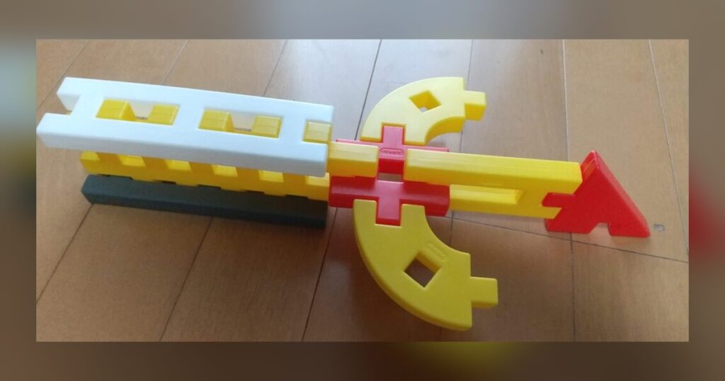 ニューブロックで作った弓②