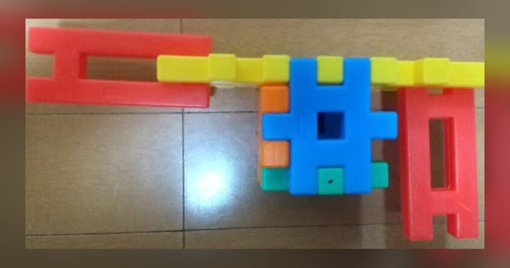 ニューブロックで作った鉄砲③