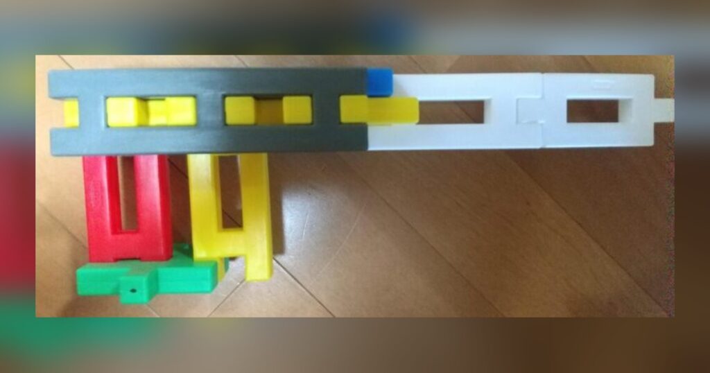ニューブロックで作った鉄砲⑩