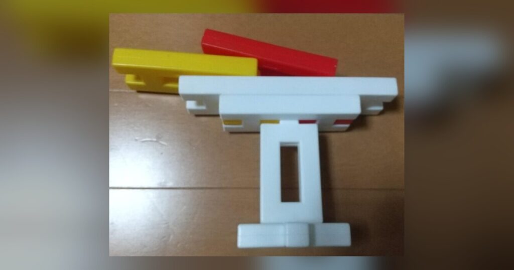 ニューブロックで作った鉄砲⑪