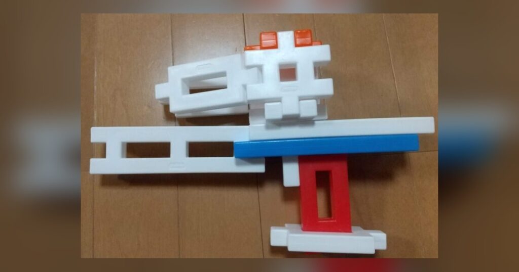 ニューブロックで作った鉄砲⑲