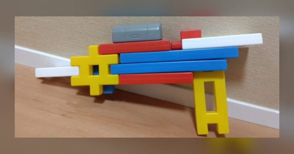 ニューブロックで作った鉄砲㉒