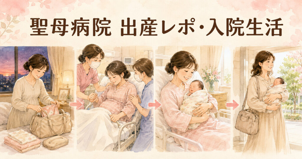 聖母病院の出産レポ・入院生活まとめ
