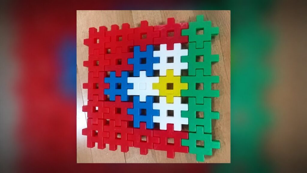 ニューブロックで作った盾①