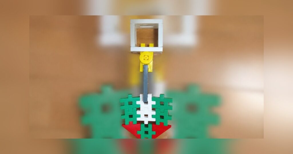 ニューブロックで作ったシャベル②