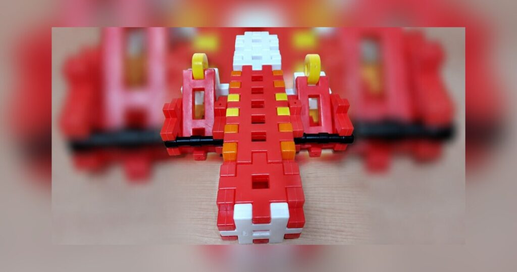 ニューブロックで作ったスターティングブロック
