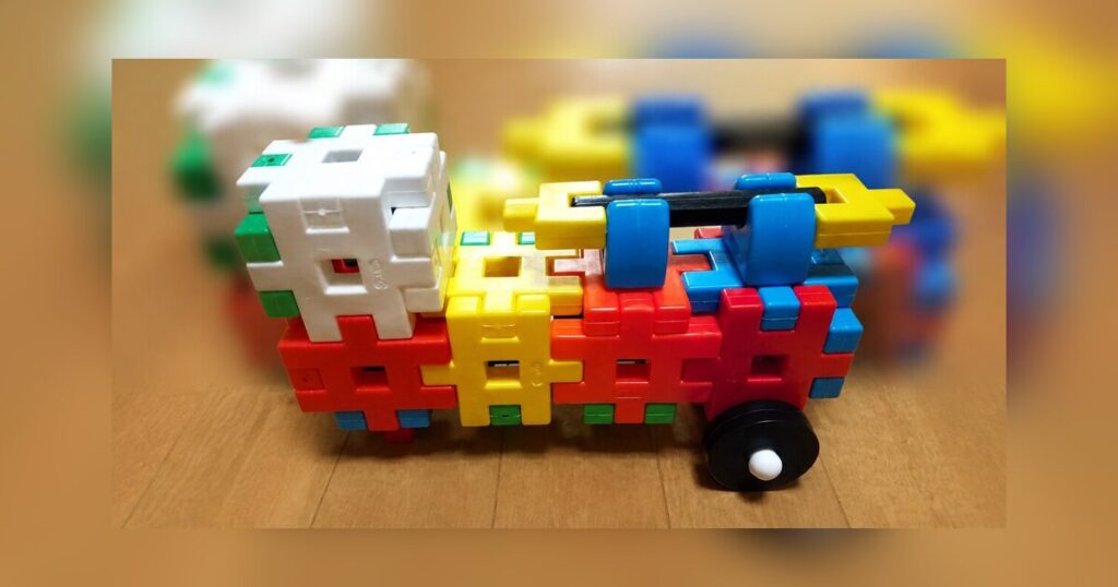 ニューブロックで作った電話