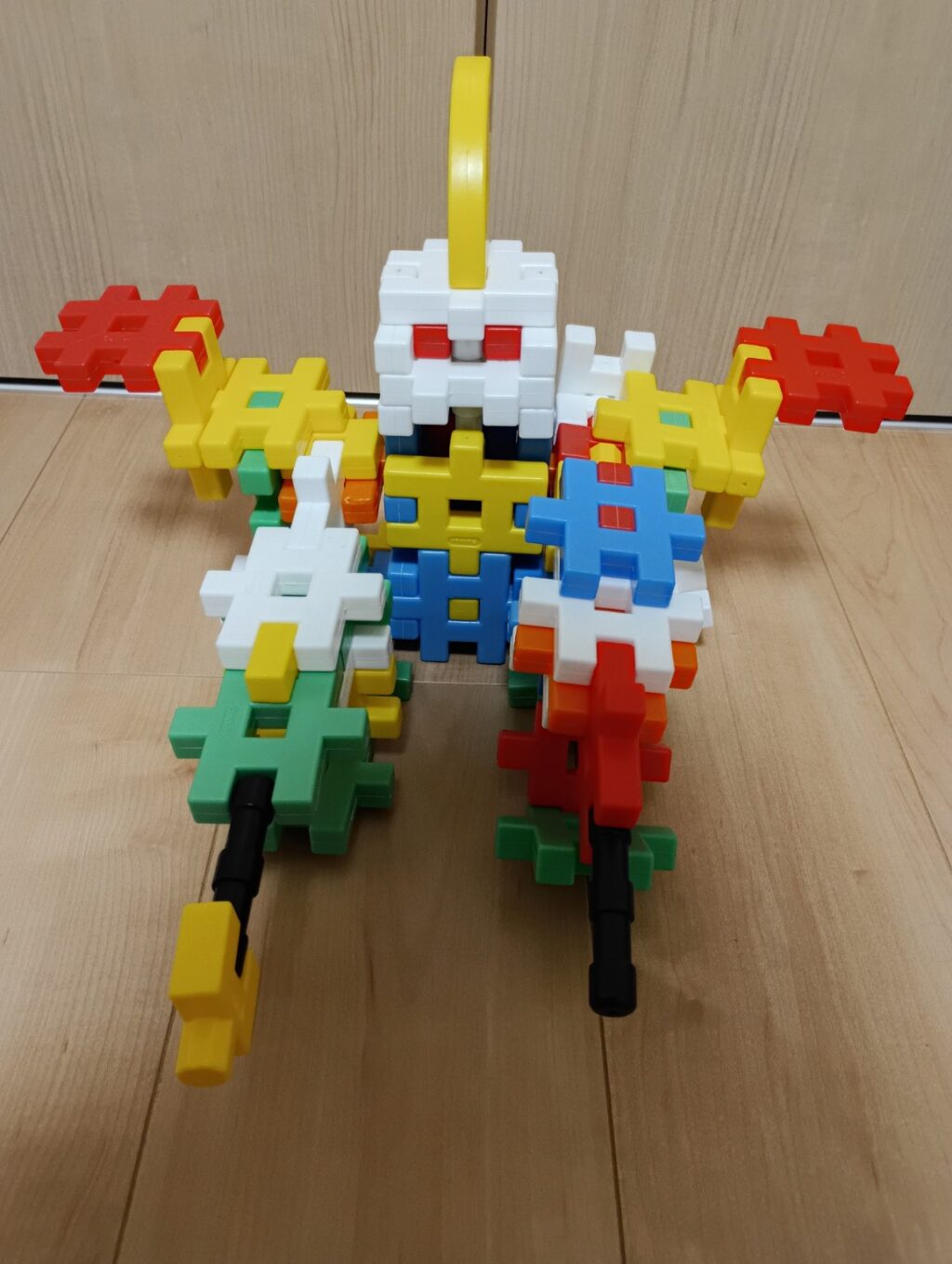 8歳で作ったニューブロックの作品